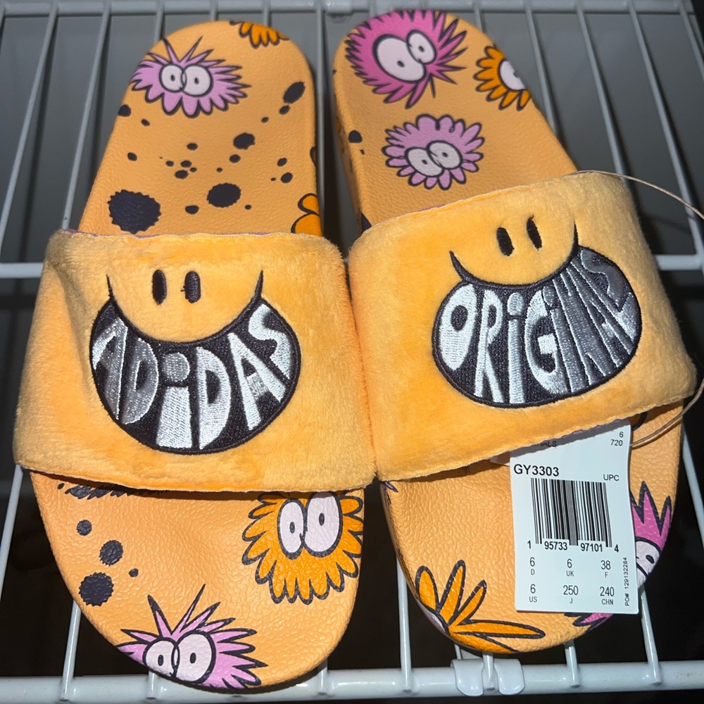 Never Worn Adidas Slides